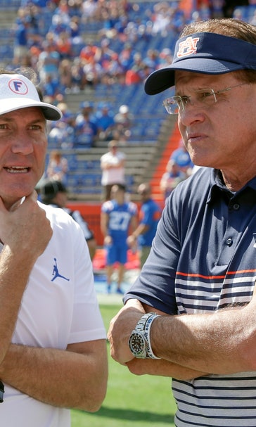 Arkansas' Morris, Auburn's Malzahn put friendship on hold